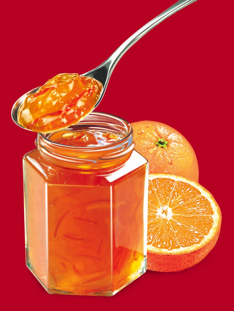Orangenmarmelade — Illustration von Walter Pepperle, Frankfurt am Main