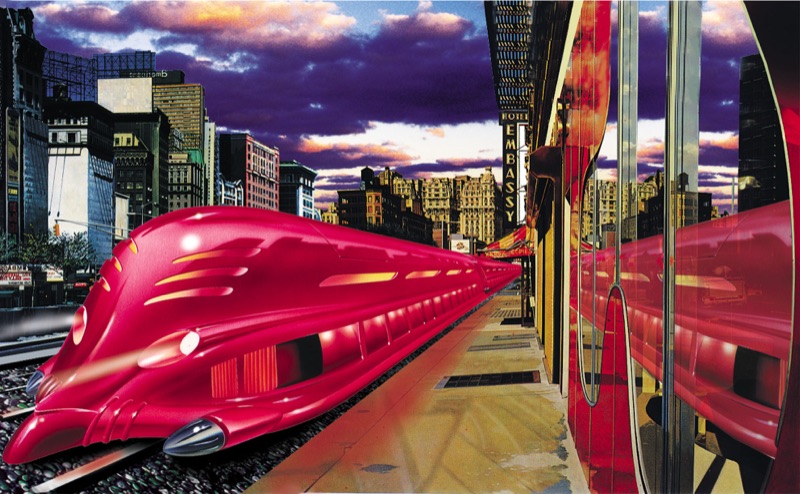 Airstream — Illustration von Walter Pepperle, Frankfurt am Main