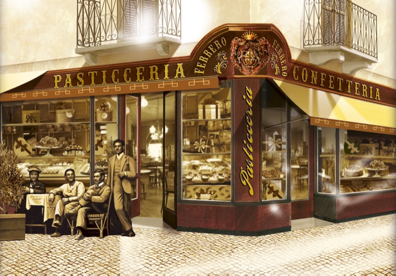 Ferrero Pasticceria — Illustration von Walter Pepperle, Frankfurt am Main