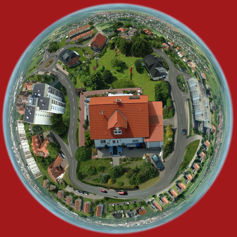 Vodafone Zuhause — Illustration von Walter Pepperle, Frankfurt am Main