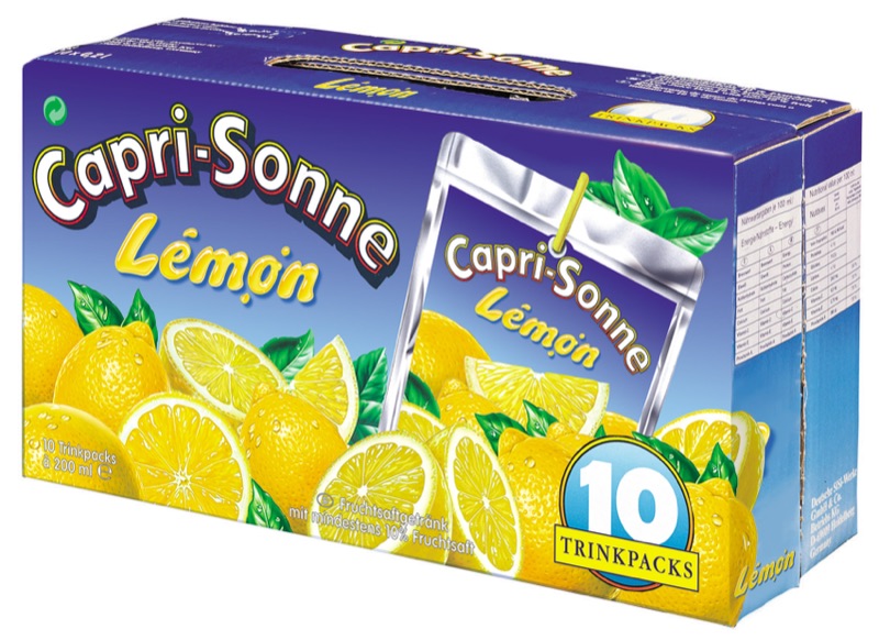 Lemon — Packungsdesign von Walter Pepperle, Frankfurt am Main