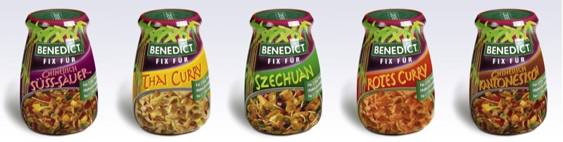 Maggi Benedict — Packungsdesign von Walter Pepperle, Frankfurt am Main