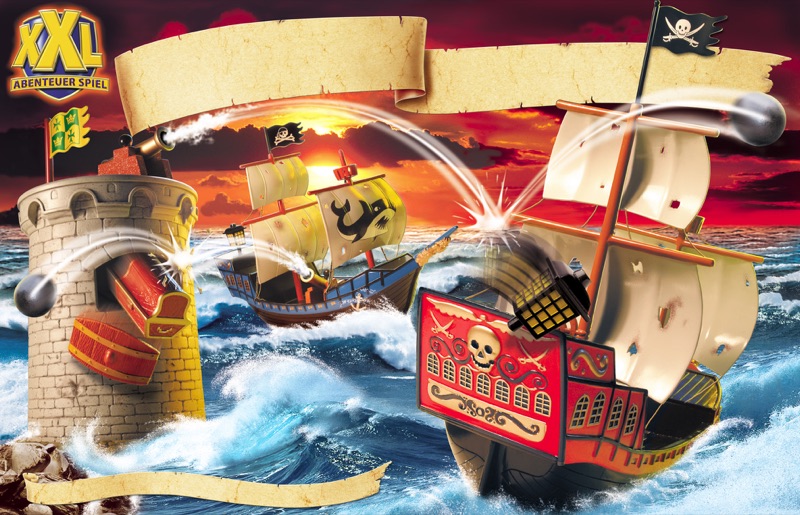 Piraten — Packungsdesign von Walter Pepperle, Frankfurt am Main