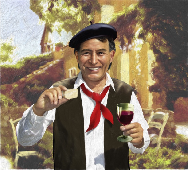 Käsemeister — ilustración de Walter Pepperle, Fráncfort del Meno