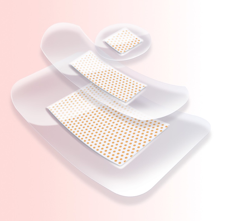 Coverplast — illustrazione medica di Walter Pepperle, Francoforte sul Meno