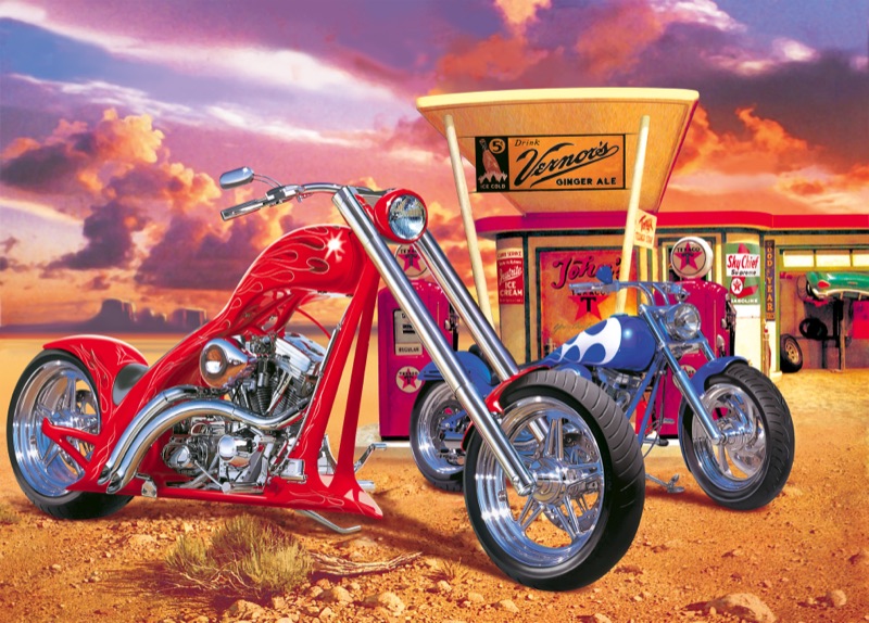 Easyriders — technische Illustration von Walter Pepperle, Frankfurt am Main