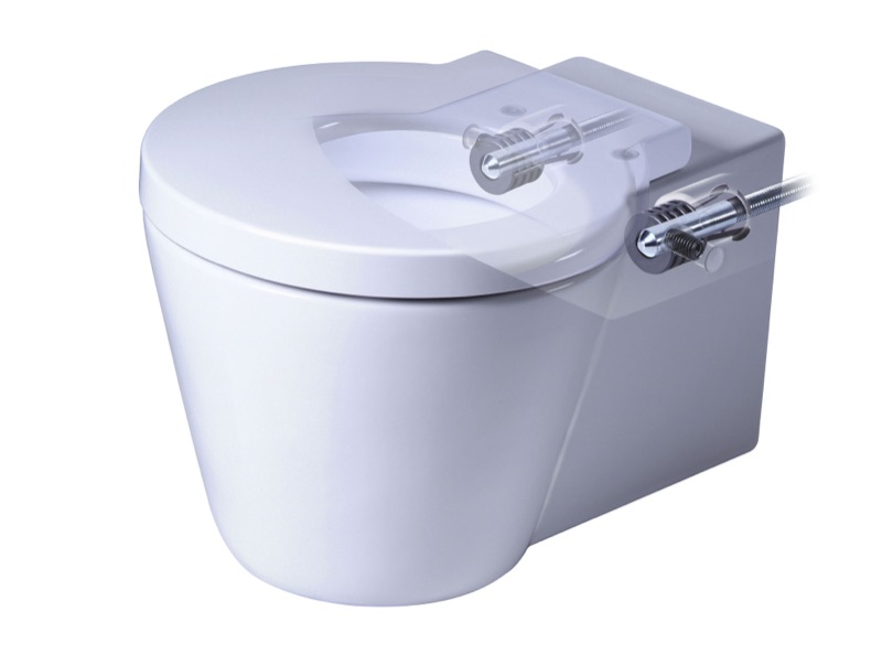 Starck Wc — technische Illustration von Walter Pepperle, Frankfurt am Main